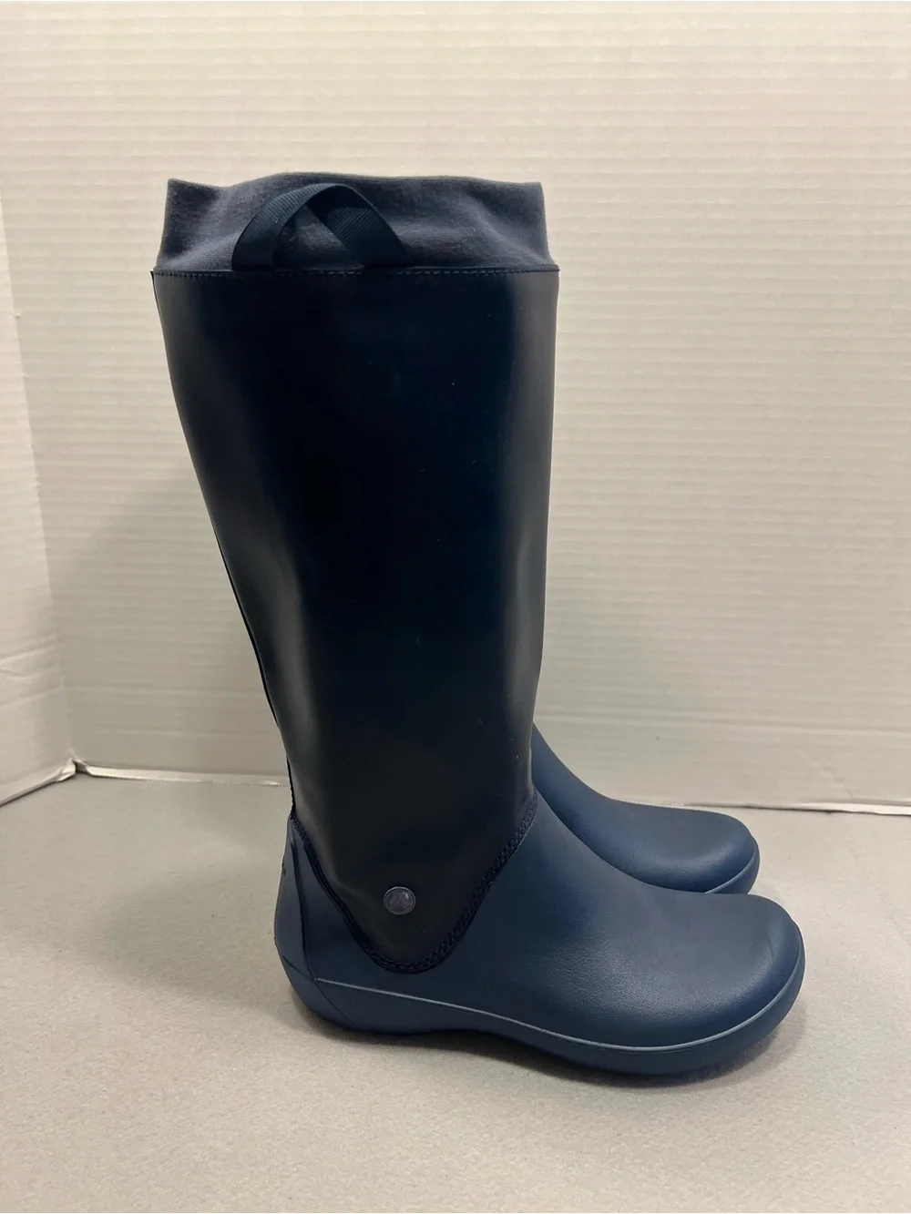 Crocs Rainfloe Boots Womens Size 8 Blue